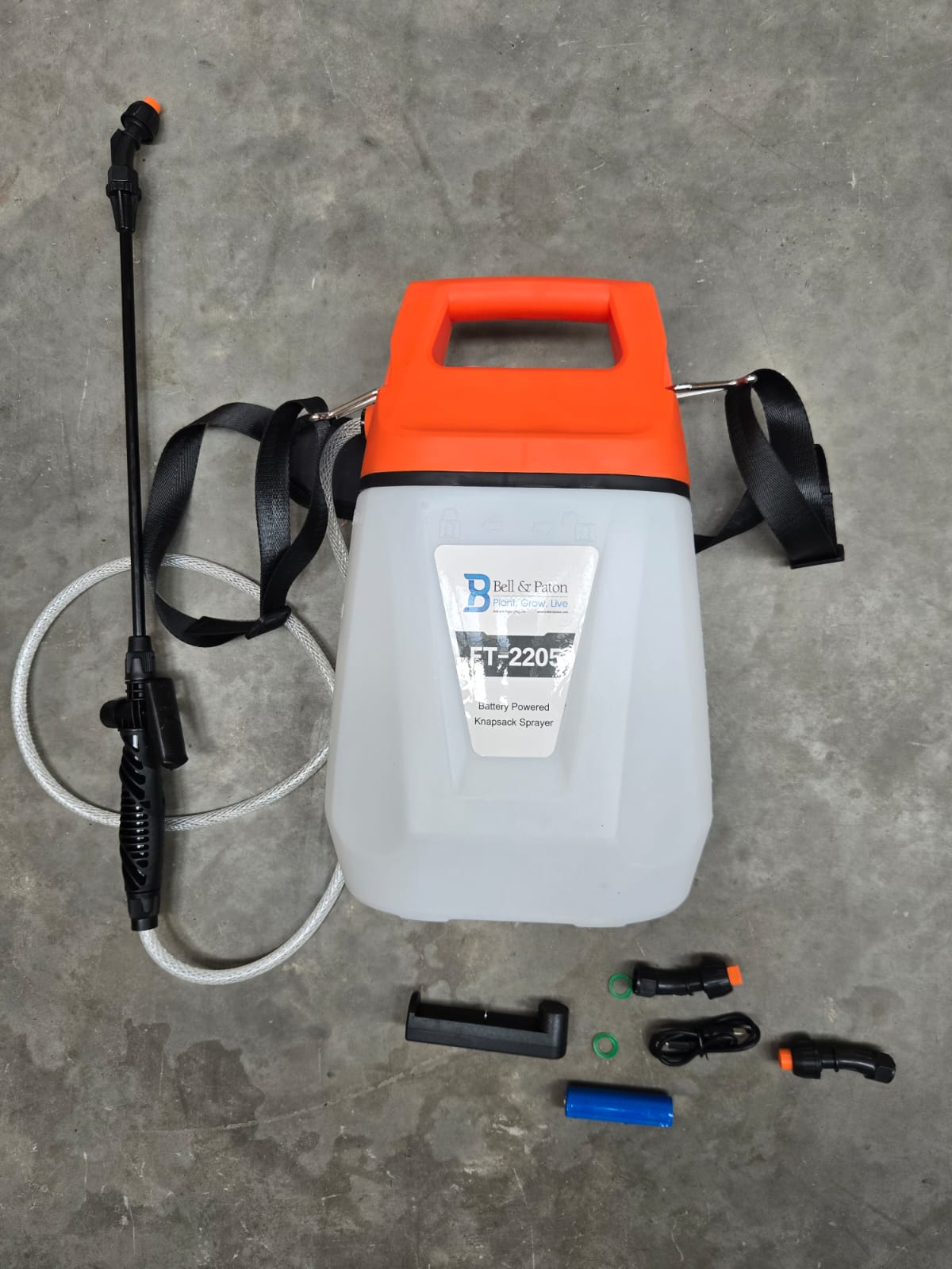 5L Lithium-Ion Battery Powered Knapsack Sprayer