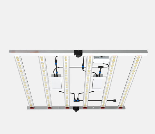 640W Full Spectrum Dimmable LED Grow Light (FOLDABLE)