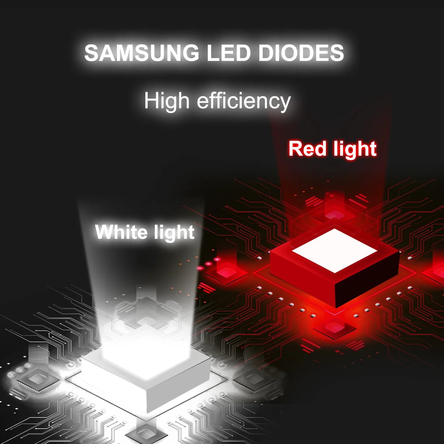 800W Full Spectrum LED Grow Light (DEMOUNTABLE)