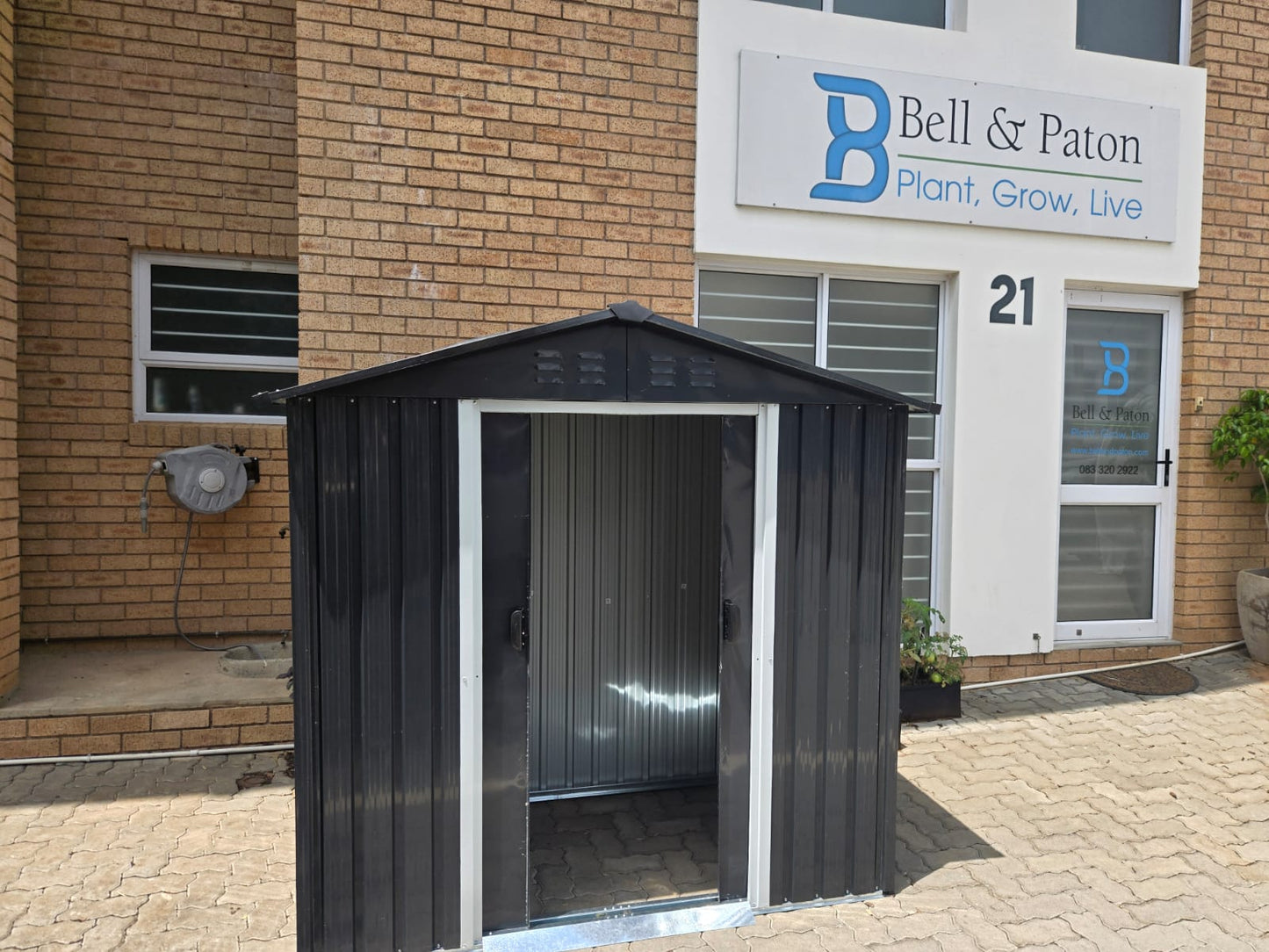 Bell & Paton Garden Shed – 1.962m x 1.104m x 1.840m - The Medium One