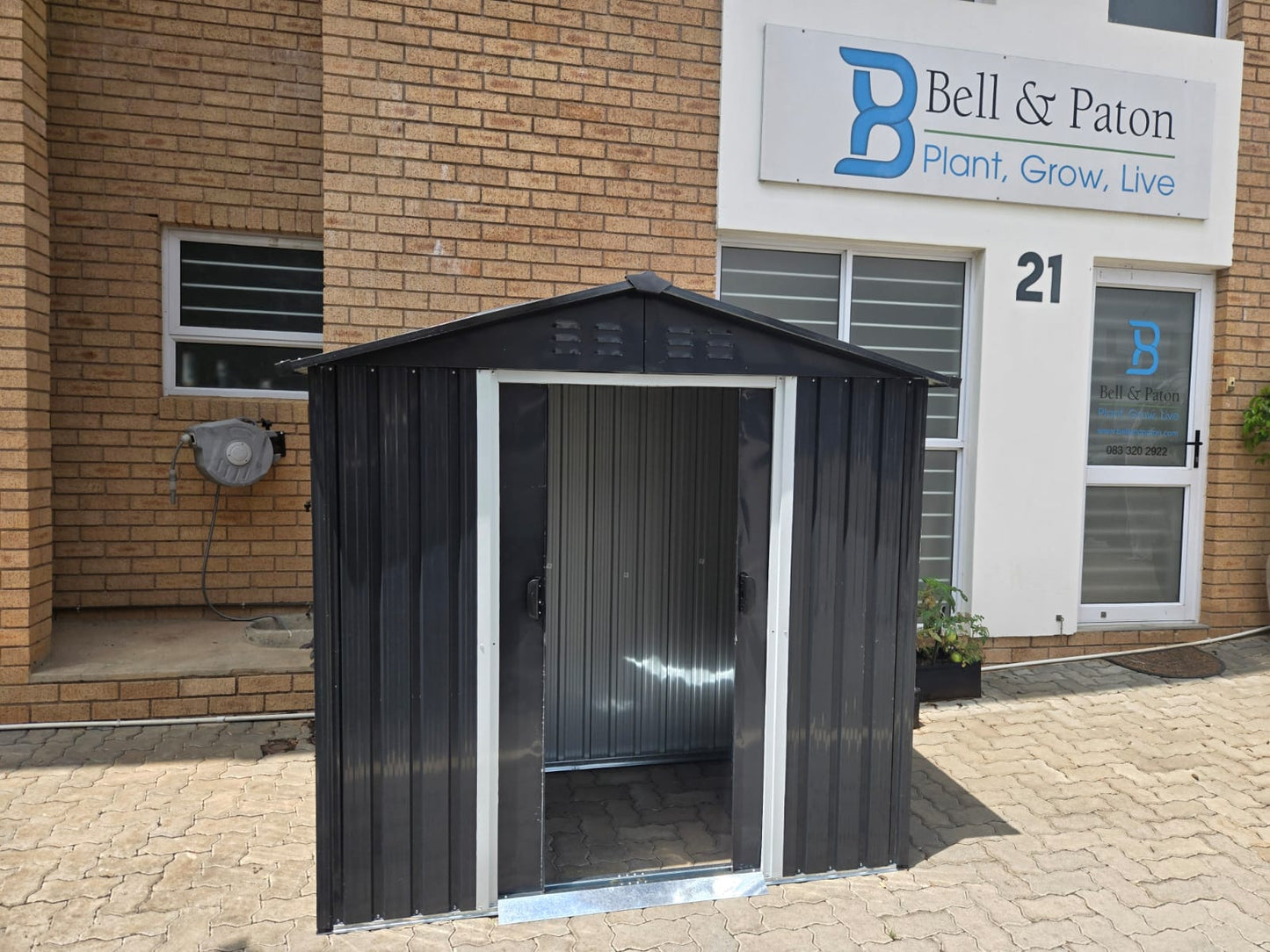 Bell & Paton Garden Shed – 1.962m x 1.104m x 1.840m - The Medium One