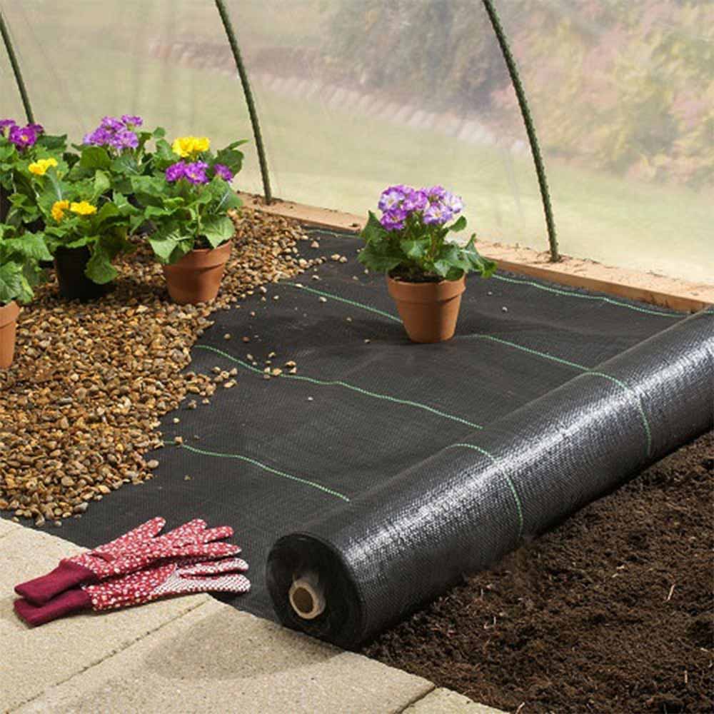 Weed Guard- Durable Weed Barrier Fabric -- 3 Meter Width per Running Meter