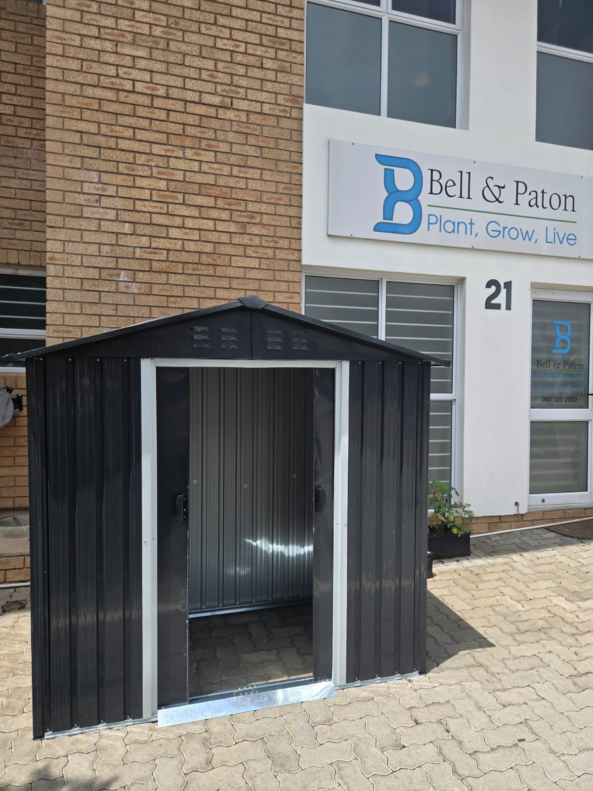 Bell & Paton Garden Shed – 1.962m x 1.104m x 1.840m - The Medium One