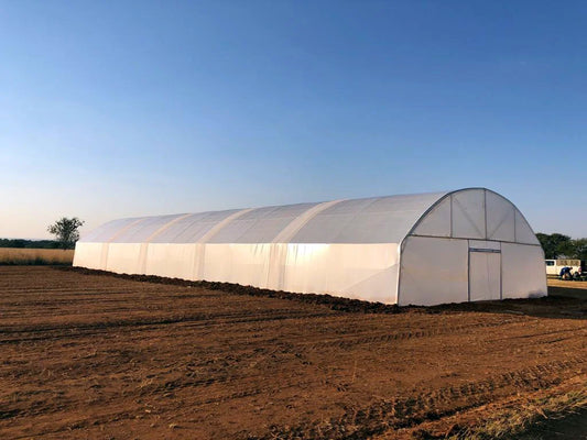 Commercial Greenhouse Tunnel 30.8m (Long) x 10.5m (Wide) x 4.1m (High)- Standard Structure